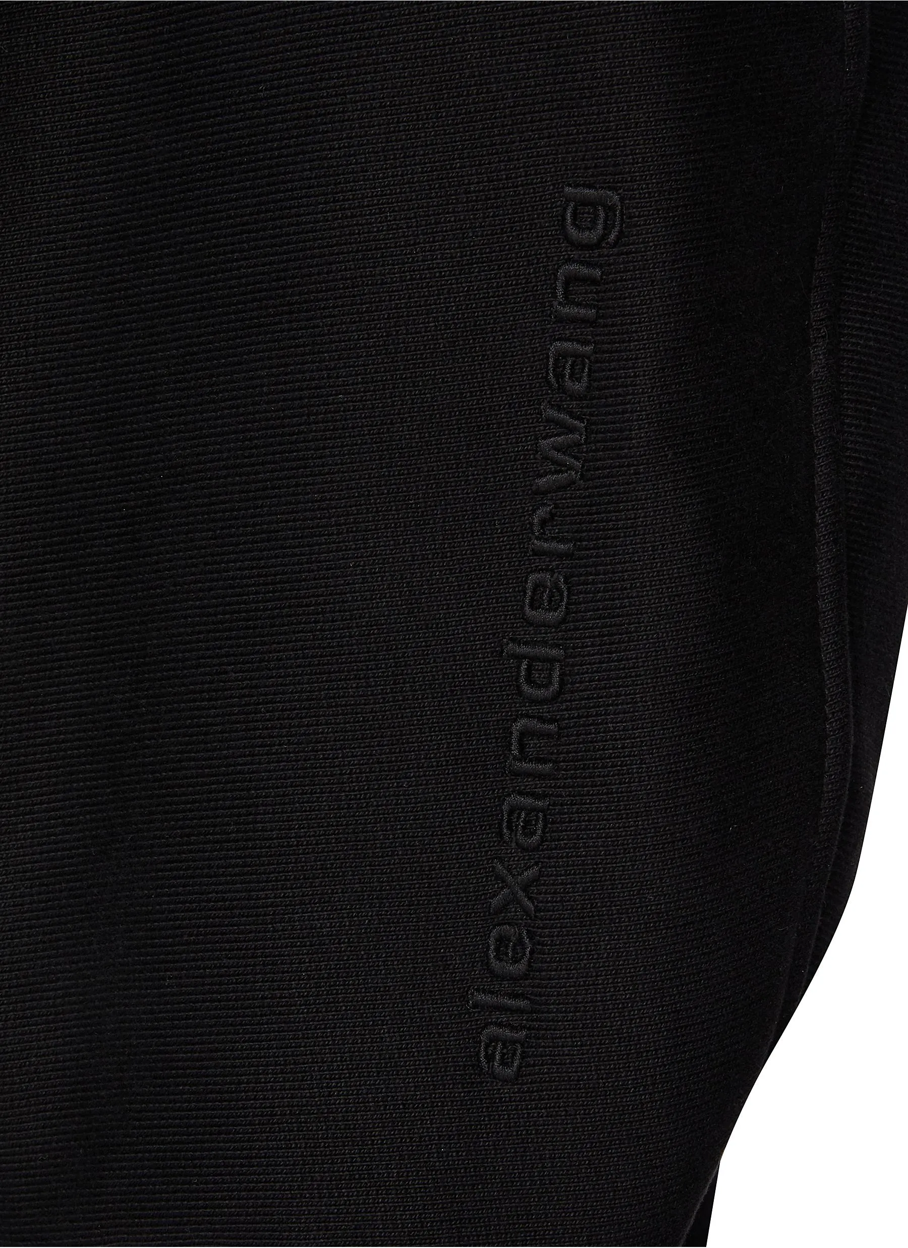 -----------ALEXANDERWANG  ---- ------------ ----Oversized Embossed Logo Heavy Cotton Terry Hoodie --