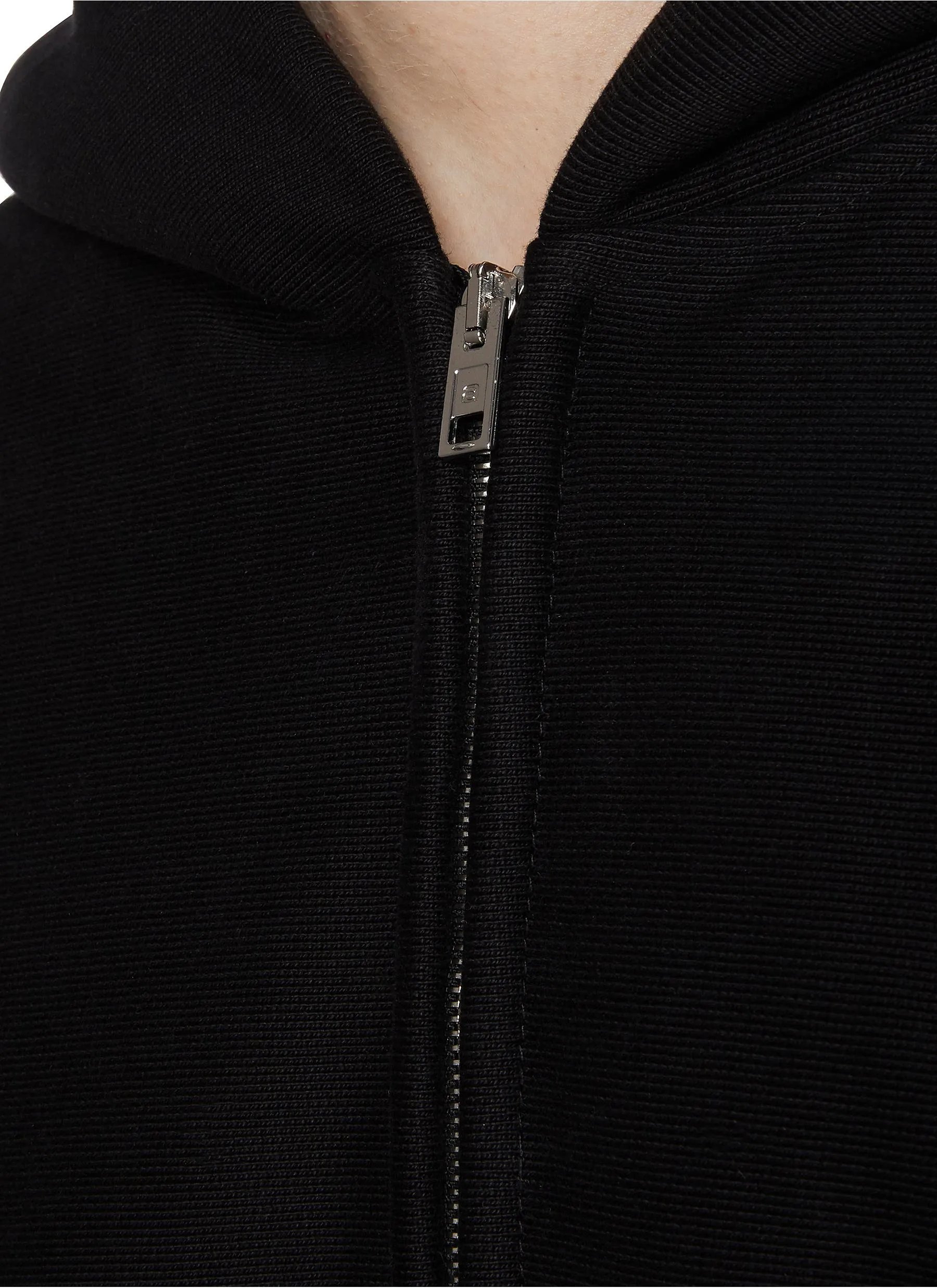 -----------ALEXANDERWANG  ---- ------------ ----Oversized Embossed Logo Heavy Cotton Terry Hoodie --