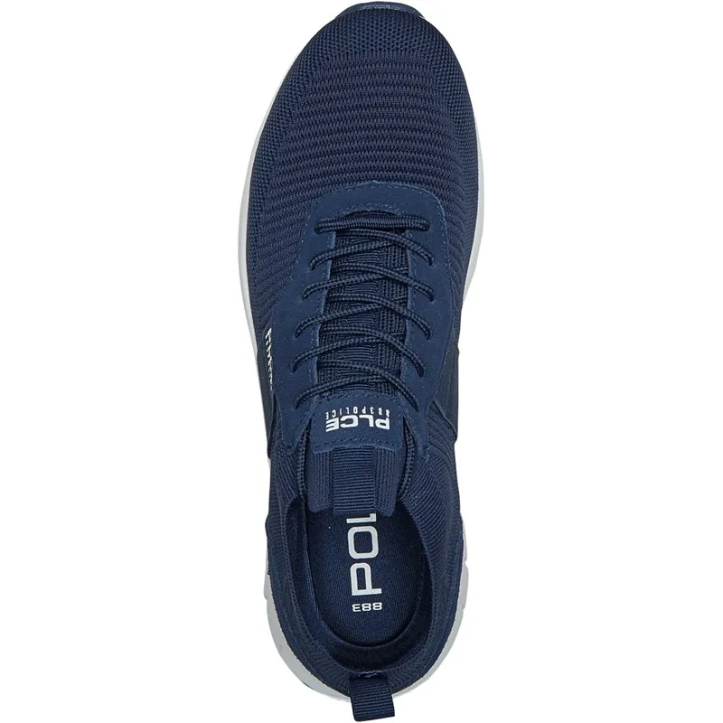 883 Police Mens Joris Trainers Navy