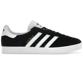 Adidas Men's Gazelle 85 Sneakers in Black/White/Gold