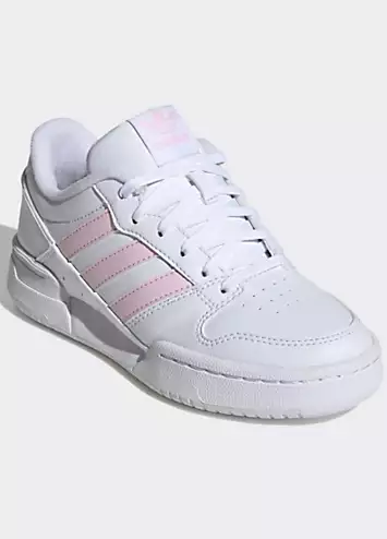 adidas Originals Kids Team Court 2 Star Trainers