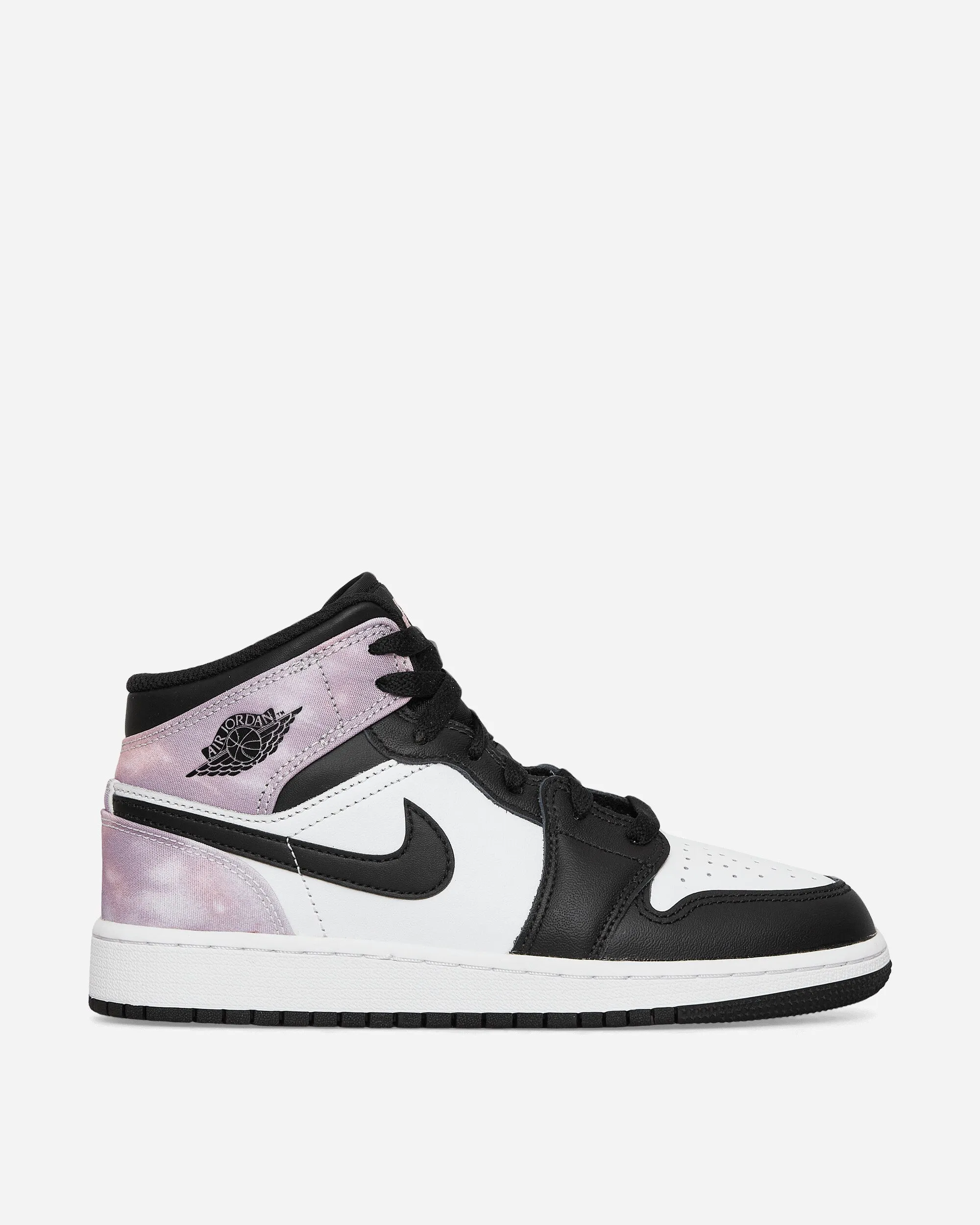 Air Jordan 1 Mid SE (GS) Sneakers Black / Bleached Coral