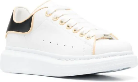 Alexander McQueen low-top leather sneakers White