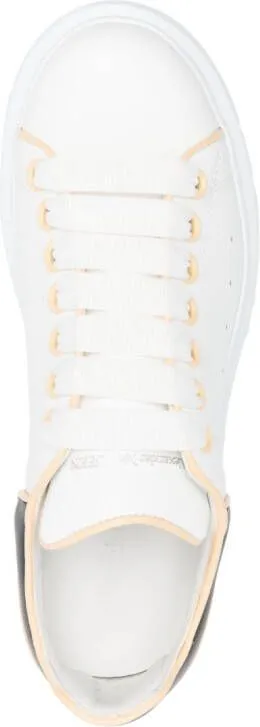 Alexander McQueen low-top leather sneakers White