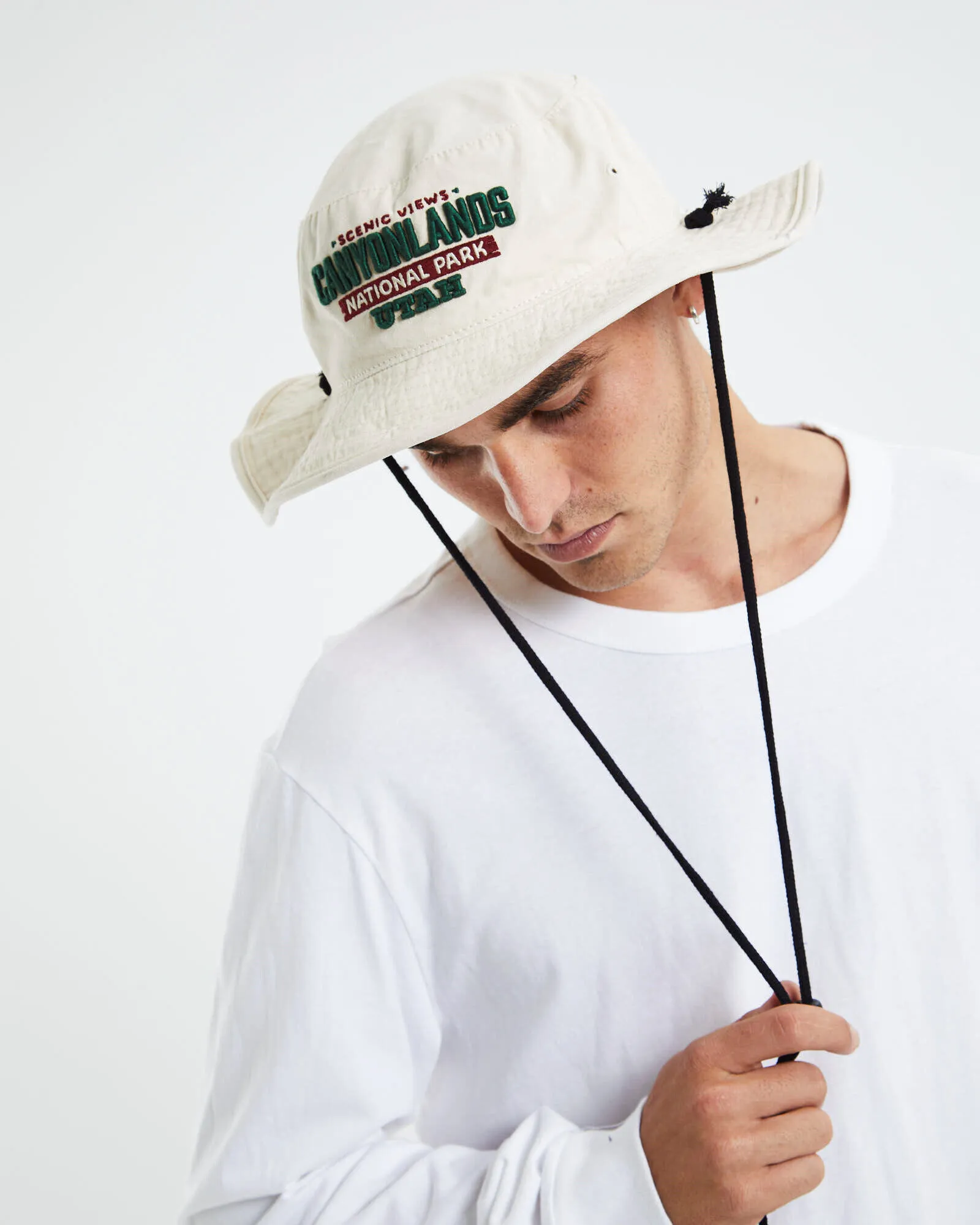 American Needle Canyonlands Wide Brim Hat Ivory