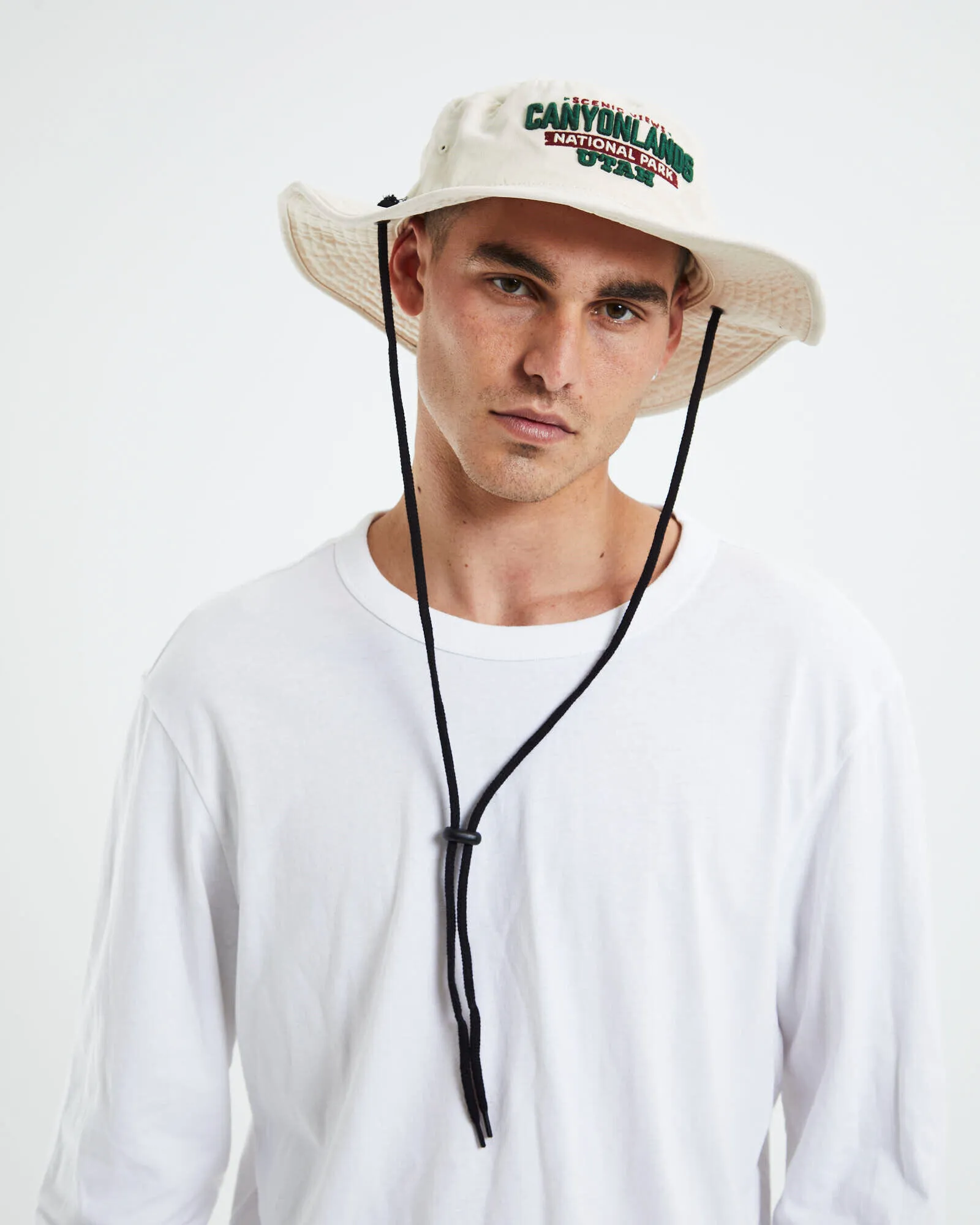 American Needle Canyonlands Wide Brim Hat Ivory