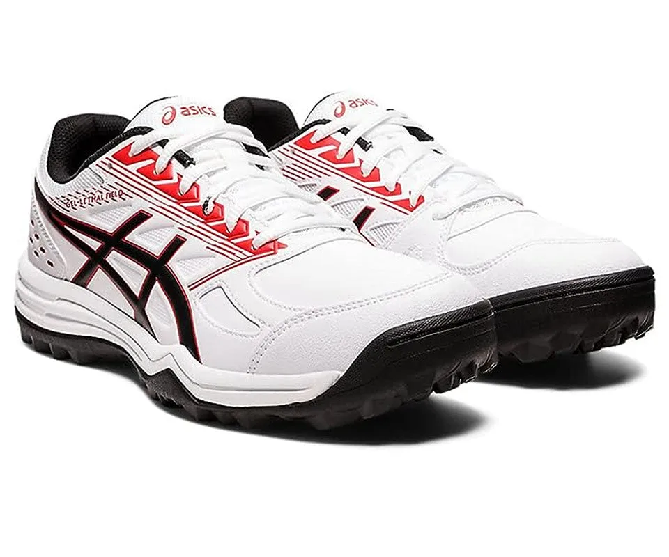 ASICS GEL-LETHAL FIELD White/Classic Red Sports Running Shoe - 1111A200.102