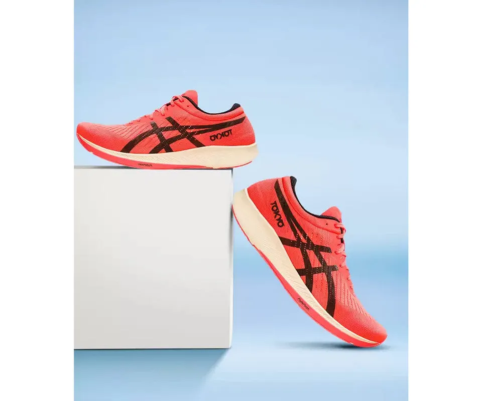 ASICS METARACER TOKYO Sunrise Red/Black Sports Running Shoe - 1011B075.700