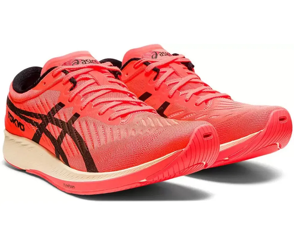 ASICS METARACER TOKYO Sunrise Red/Black Sports Running Shoe - 1011B075.700