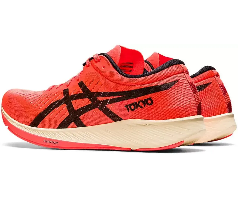 ASICS METARACER TOKYO Sunrise Red/Black Sports Running Shoe - 1011B075.700