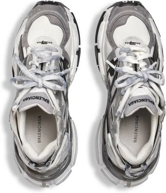 Balenciaga Runner panelled-design sneakers Grey