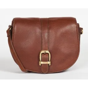 Barbour  Womens Laire Brown Leather Saddle Bag LBA0349BR11