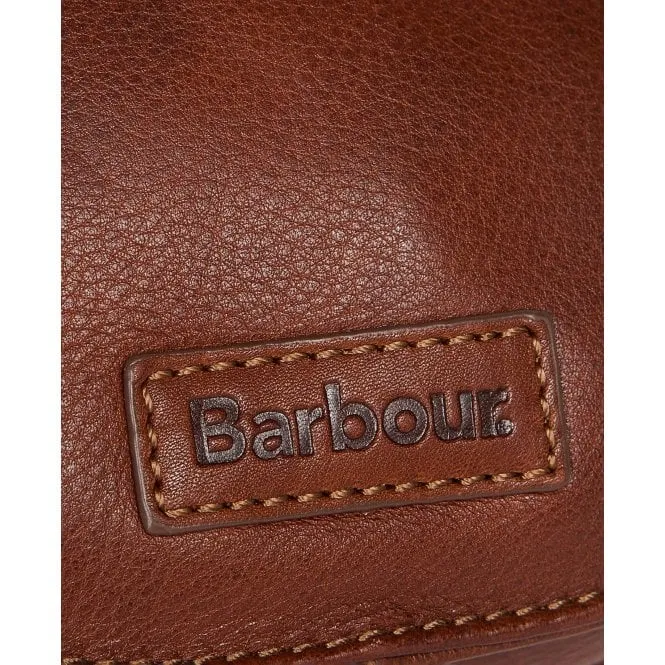 Barbour  Womens Laire Brown Leather Saddle Bag LBA0349BR11