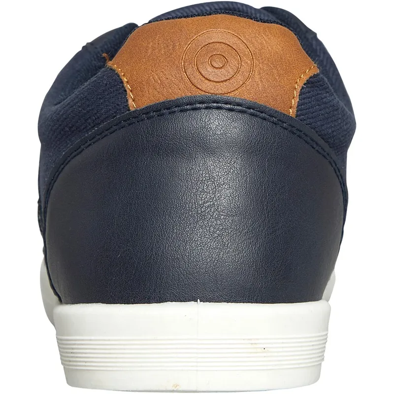 Ben Sherman Mens Cooper Trainers Navy/Tan