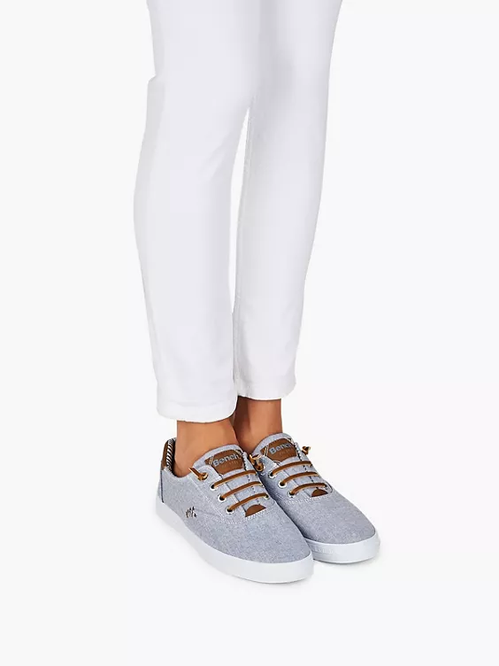 Bench  Ladies Bench Canvas Lace- up Trainers