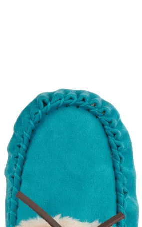 Blazin Roxx Women's Sydney Turquoise Moccasin Slipper