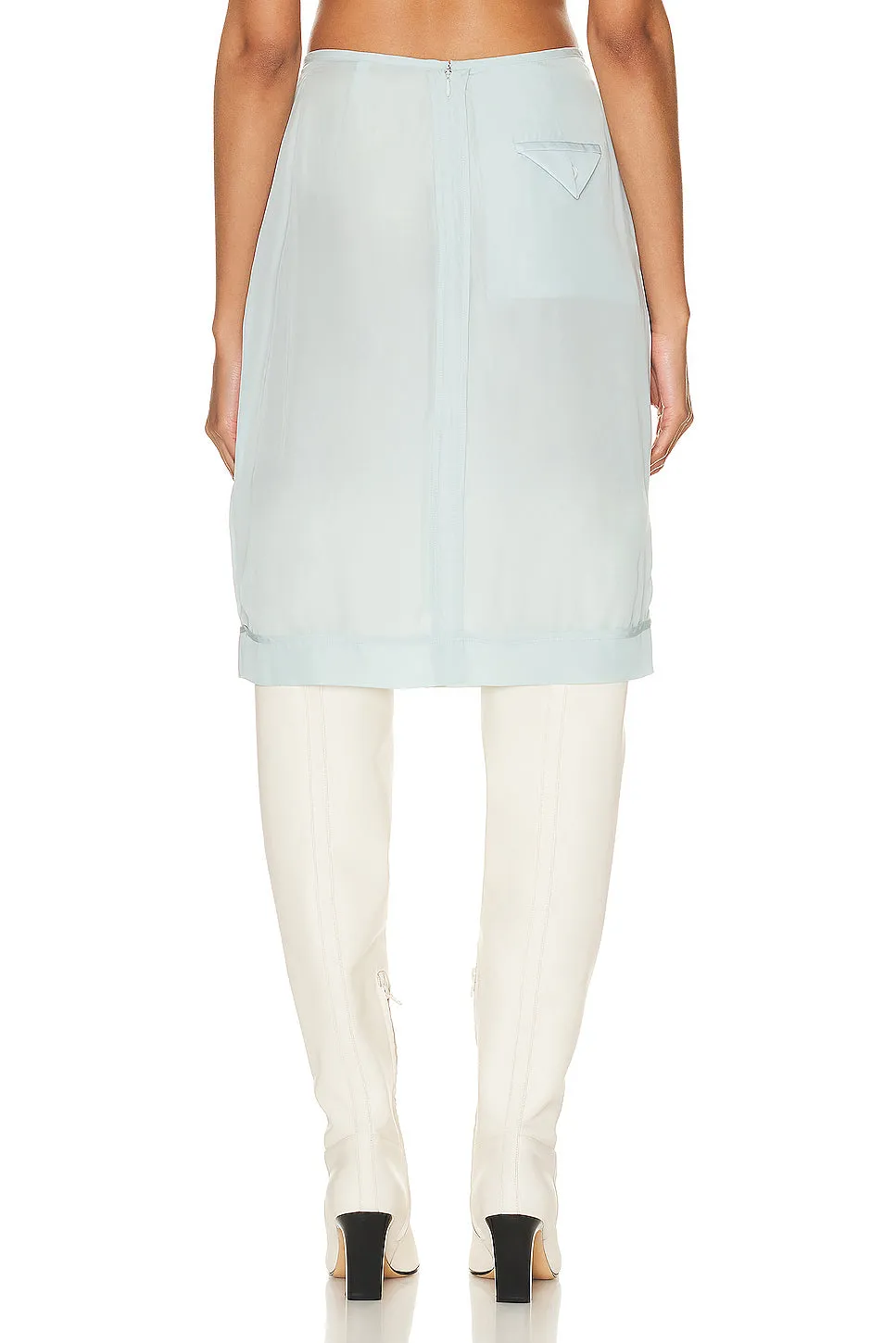 Bottega Veneta Sheer Skirt