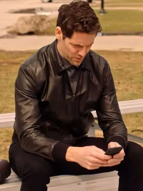 Brett Donahue Luckless in Love 2023 Black Leather Jacket