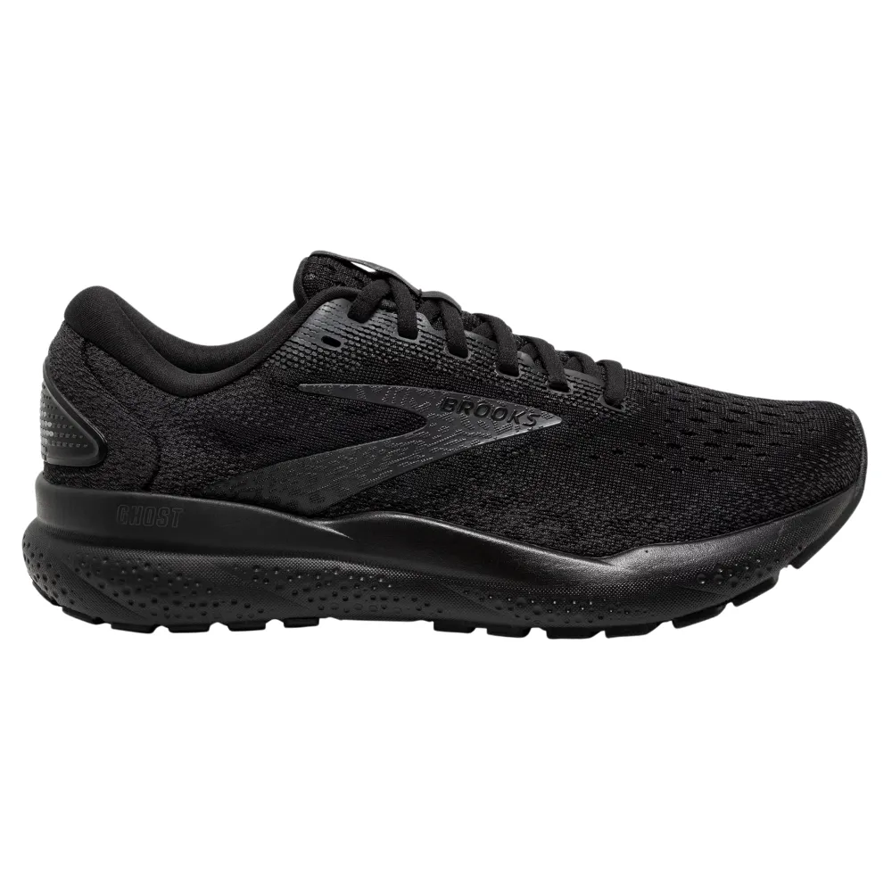 Brooks Ghost 16 Black/Black/Ebony Running Shoe (Women's)