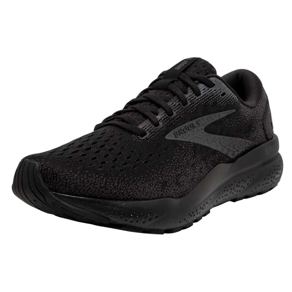 Brooks Ghost 16 Black/Black/Ebony Running Shoe (Women's)