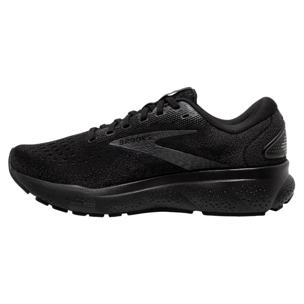 Brooks Ghost 16 Black/Black/Ebony Running Shoe (Women's)