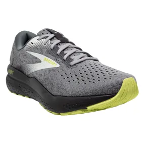 Brooks Ghost 16 Primer/Grey/Lime Running Shoe (Men's)