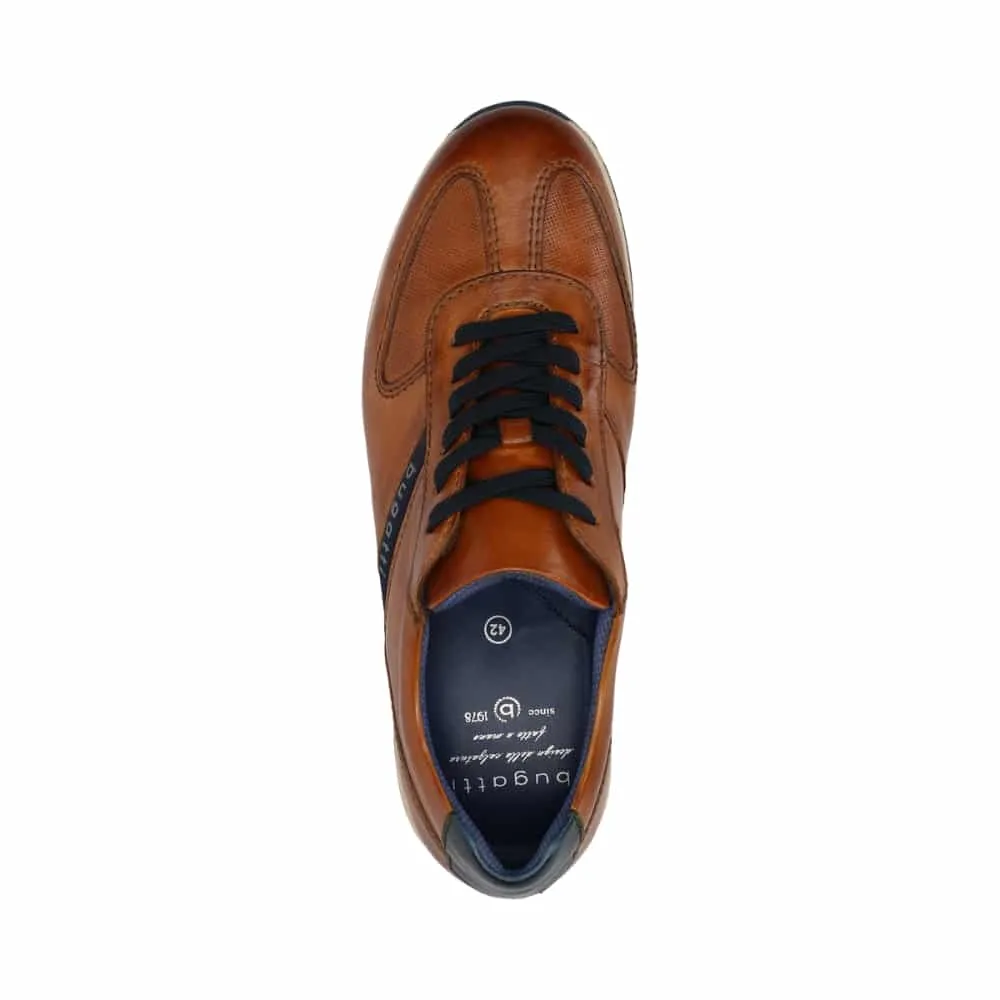 BUGATTI Thorello Cognac Trainers | Menswear Online