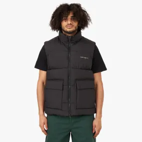 Carhartt WIP Springfield Vest Black / Blacksmith