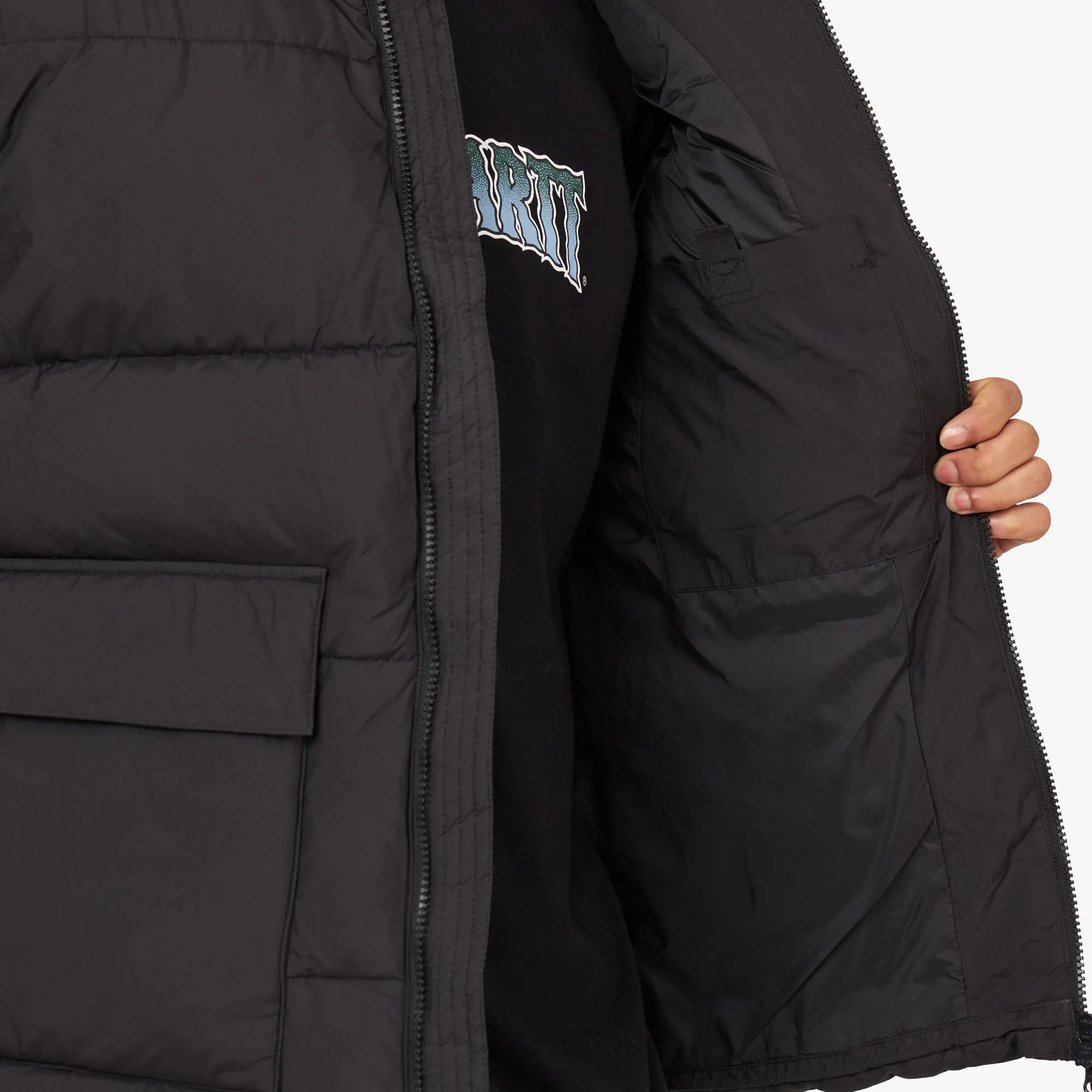 Carhartt WIP Springfield Vest Black / Blacksmith