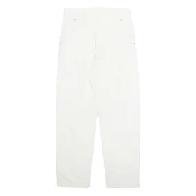 CARHARTT Womens Trousers White Regular Tapered W28 L29