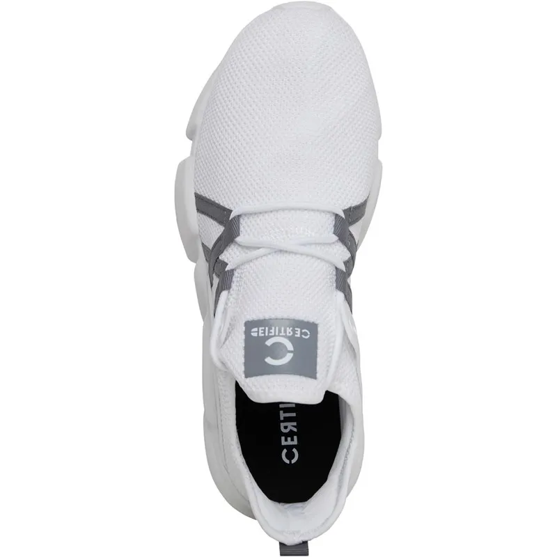 CERTIFIED Mens Ray Trainers White/Grey