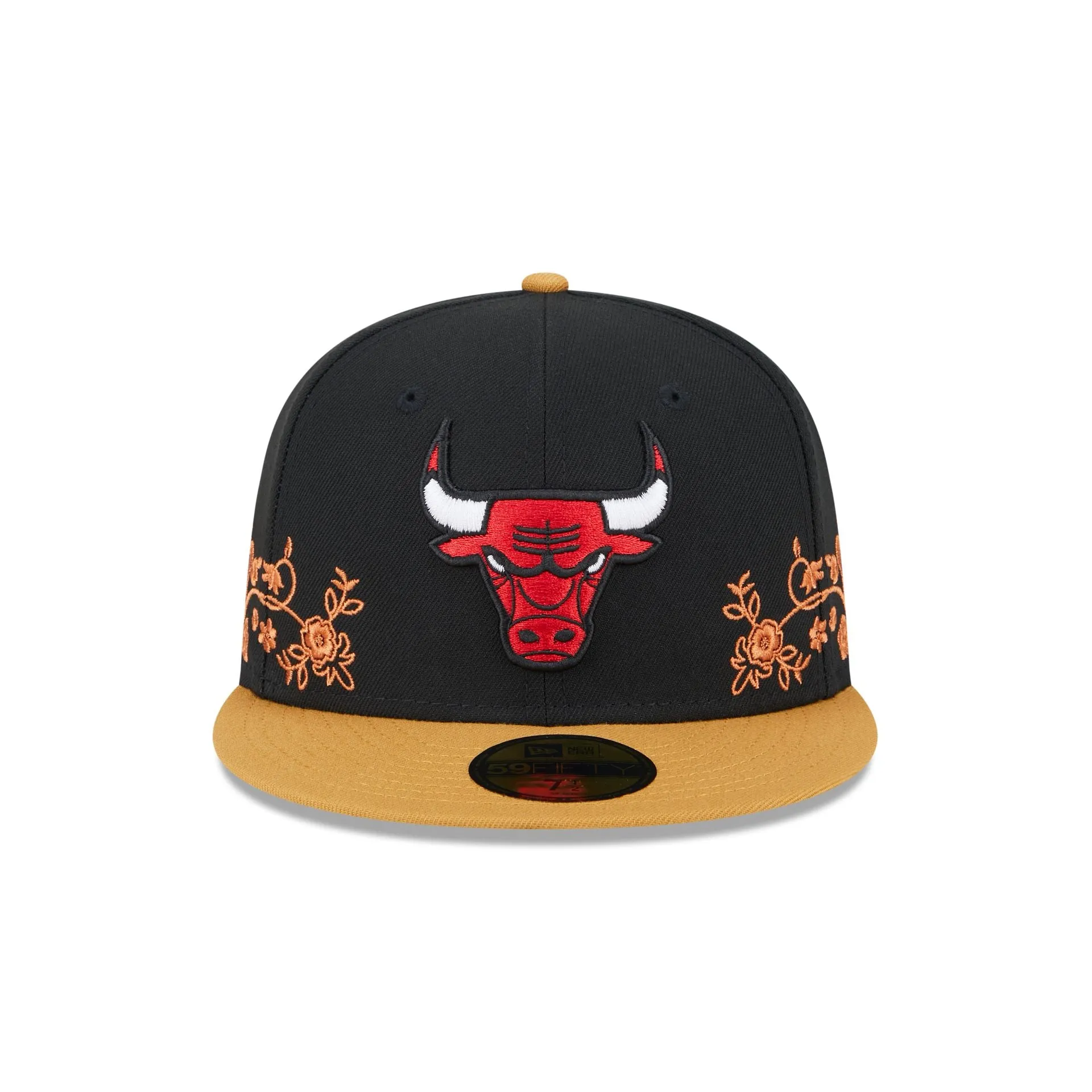 Chicago Bulls Floral Vine 59FIFTY Fitted Hat