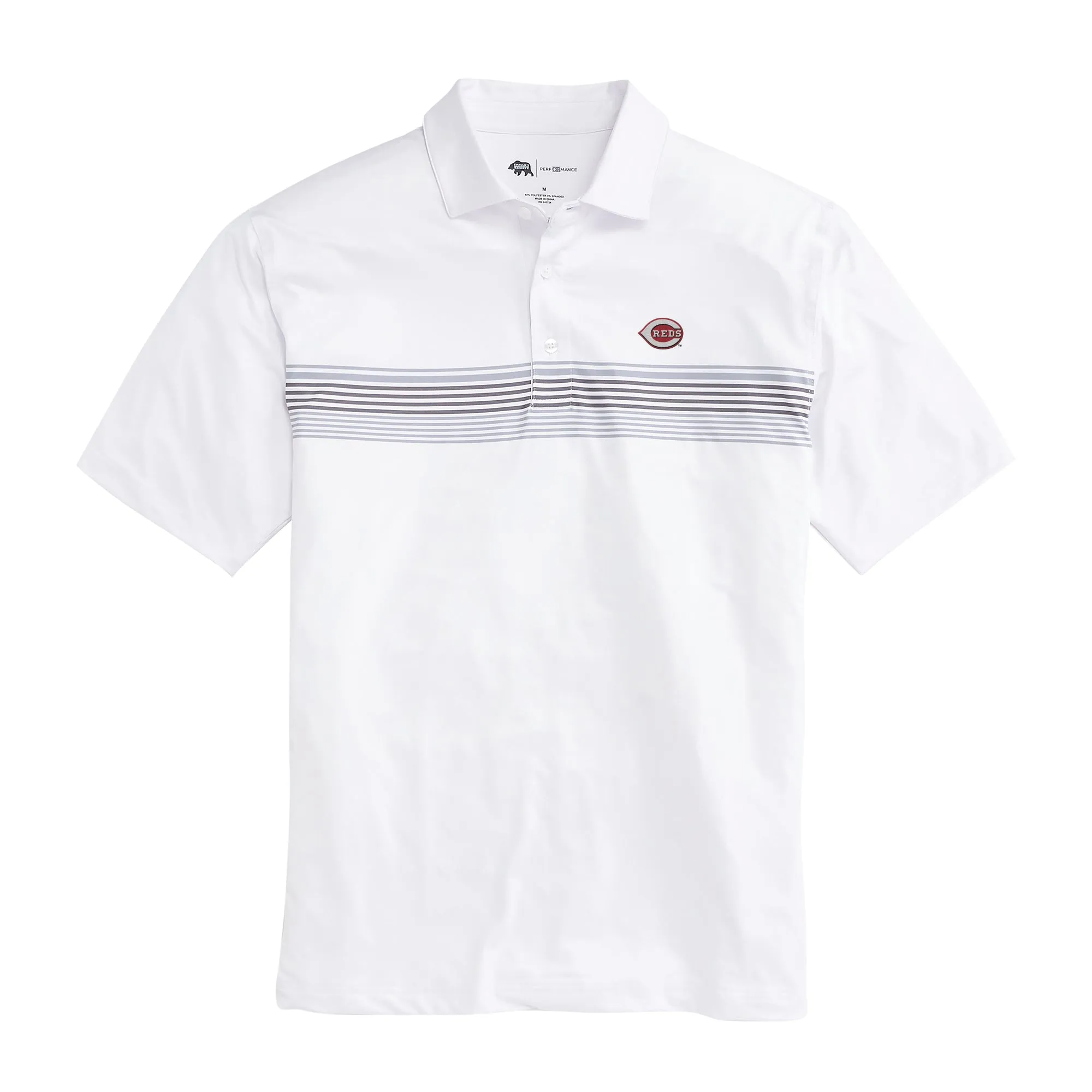 Cincinnati Reds Prestwick Printed Performance Polo