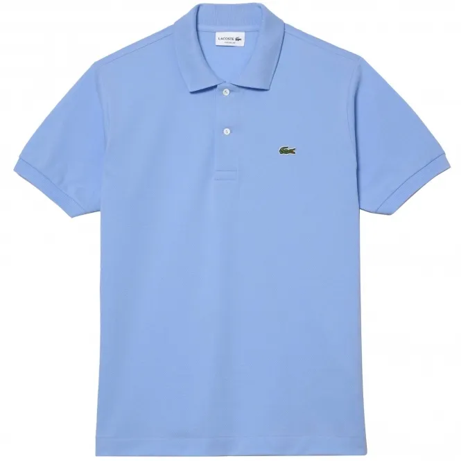 Classic Pique Polo Shirt - Sky Blue