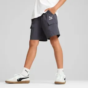 CLASSICS Cargo Shorts - Boys 4-8 years | Galactic Gray | PUMA Shop All Puma | PUMA 