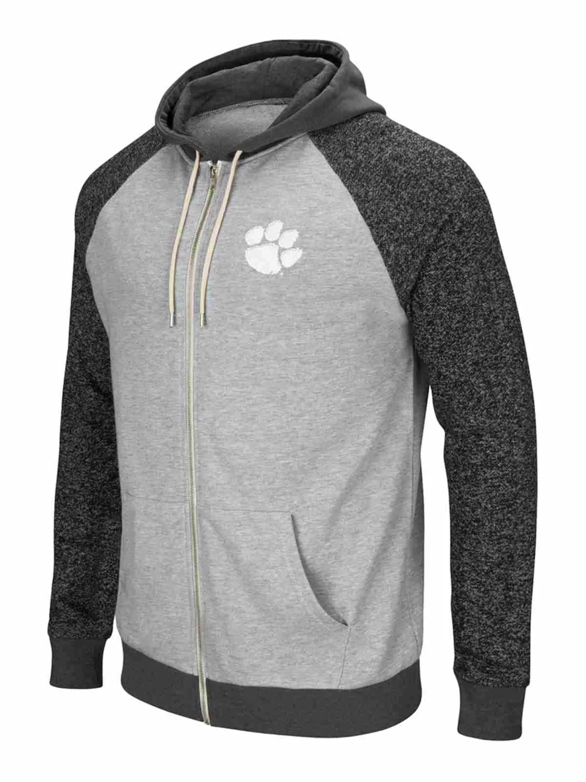 Clemson Tigers Colosseum Two-Tone Regulation Full Zip Hoodie Jacket