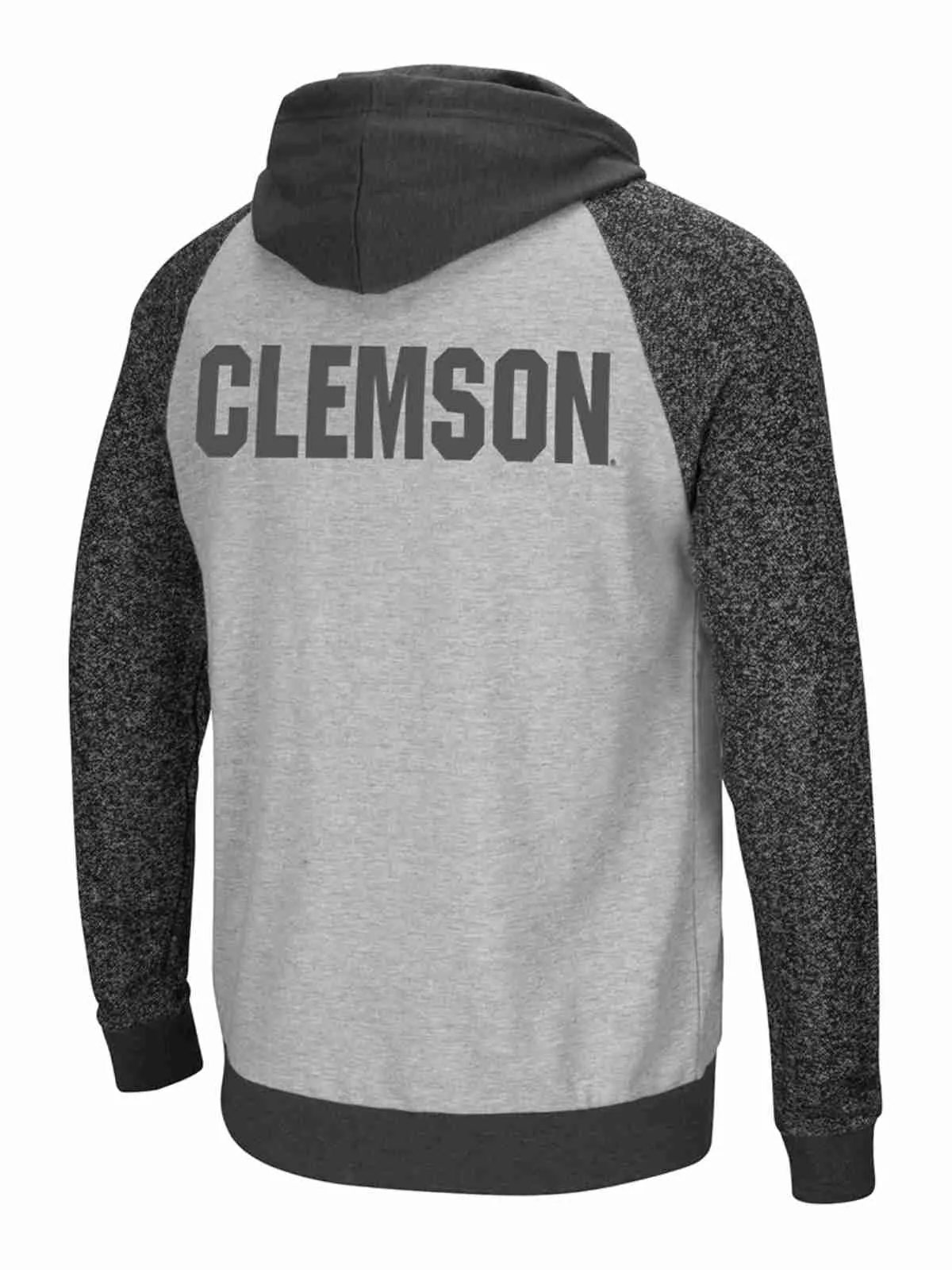 Clemson Tigers Colosseum Two-Tone Regulation Full Zip Hoodie Jacket