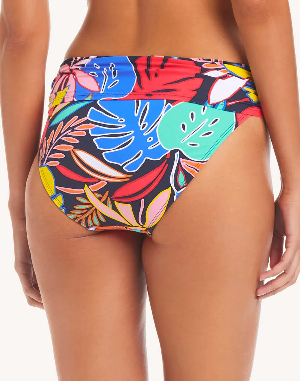 Colour Field Sarong Hipster Bikini Bottom