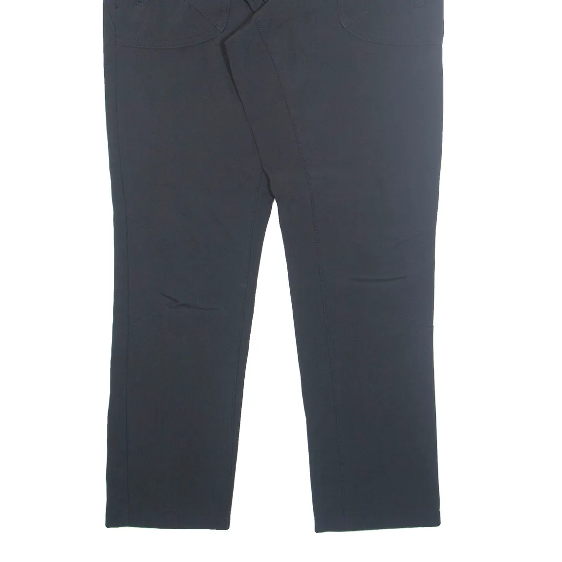 CRANE Womens Trousers Black Regular Tapered W30 L26