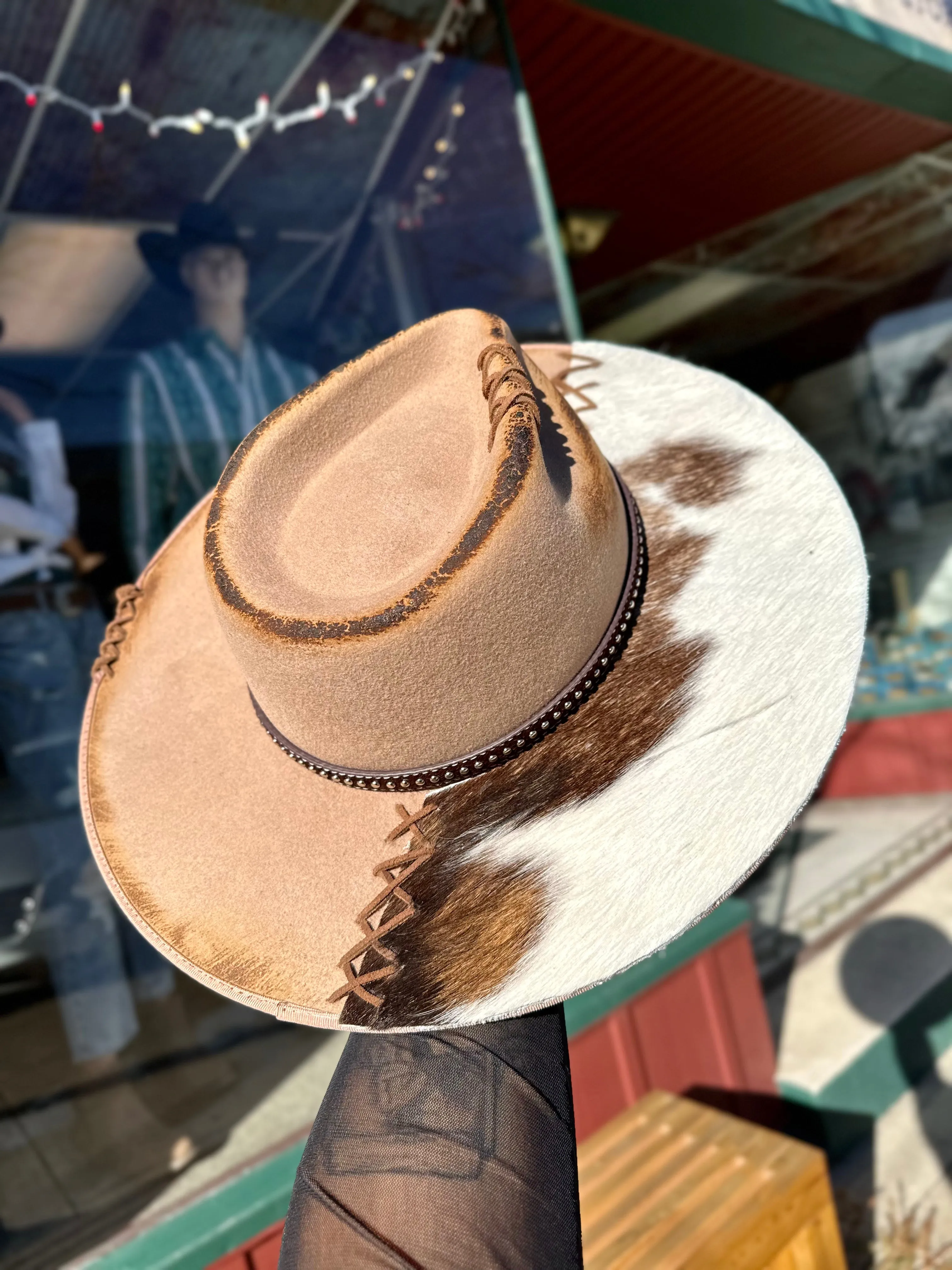 Custom Outback Trading Company Hat LA Pine Wool Not My First Rodeo Cowgirl Hat