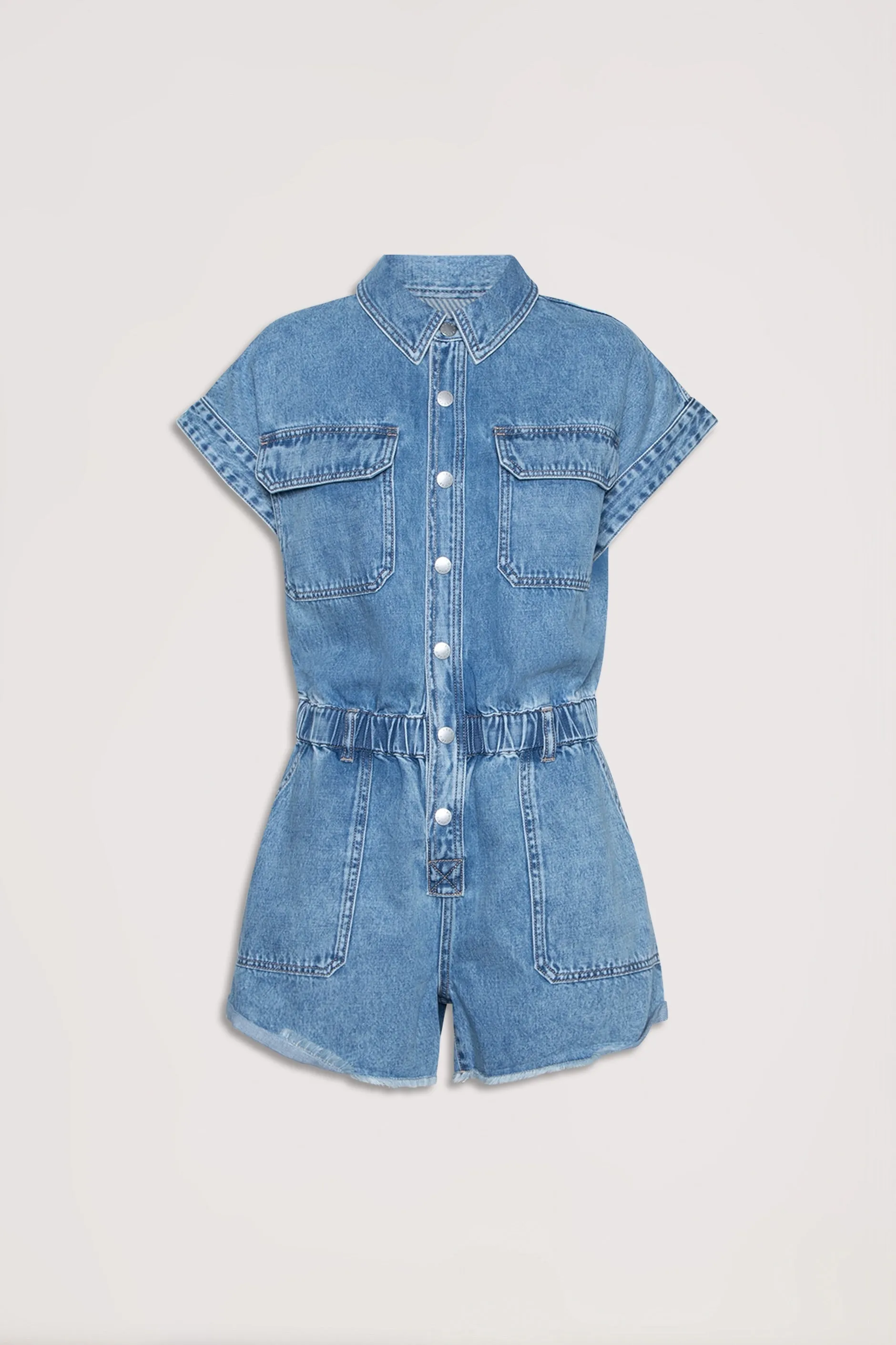 D-Luxe Denim Romper