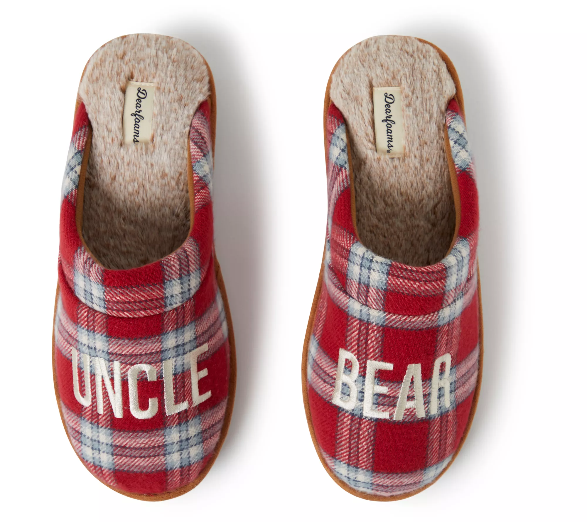 Dearfoams Men's Uncle Bear Slipper