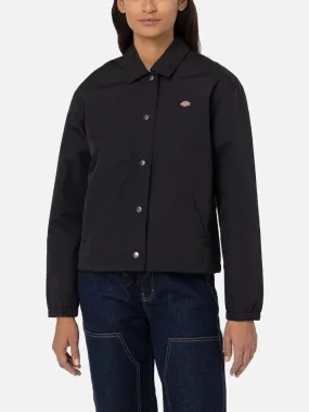 DICKIES Oakport Cropped Coach Jacket W - Black