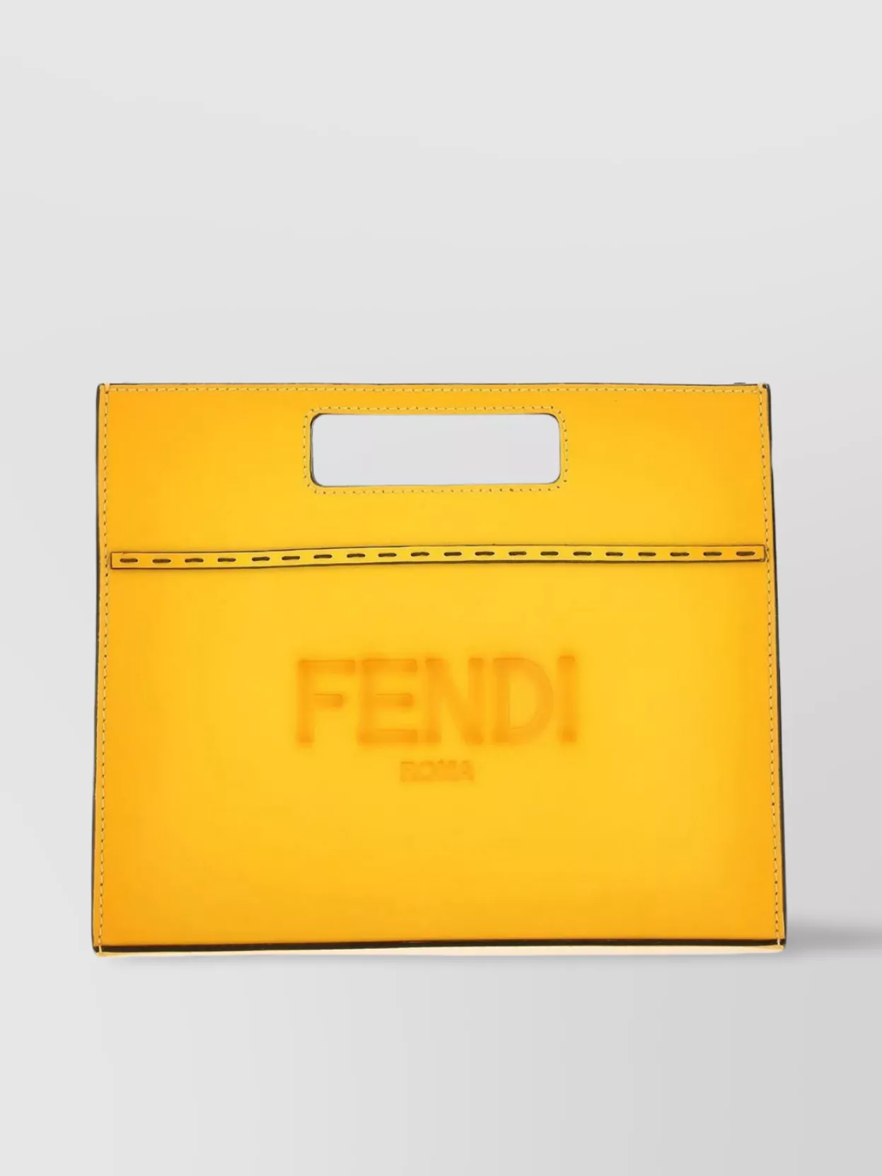 Fendi   Handbag leather built-in handles