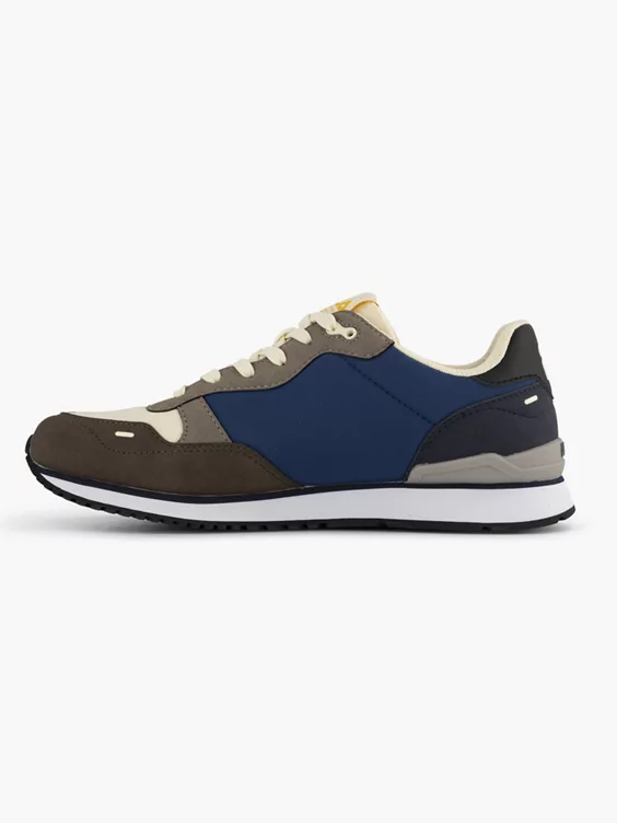 FILA  Blue/Brown Lace Up Trainers