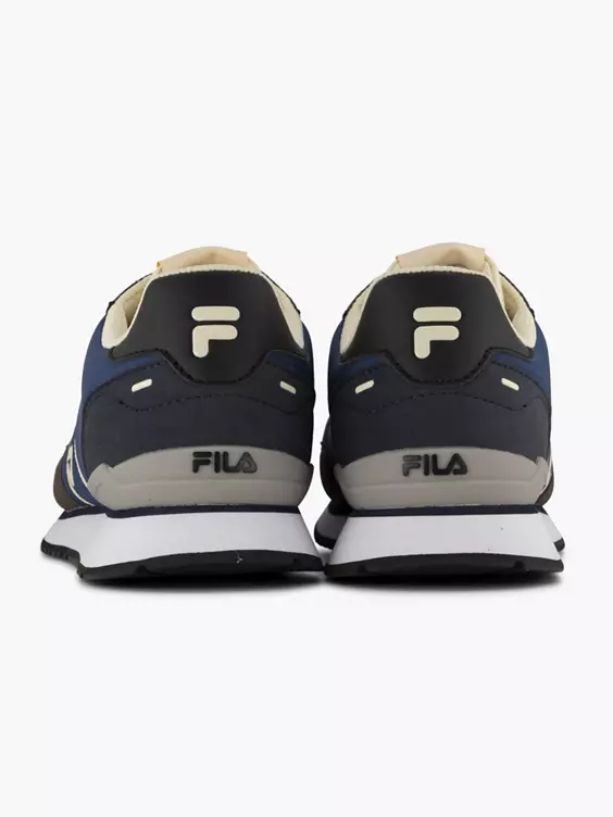 FILA  Blue/Brown Lace Up Trainers