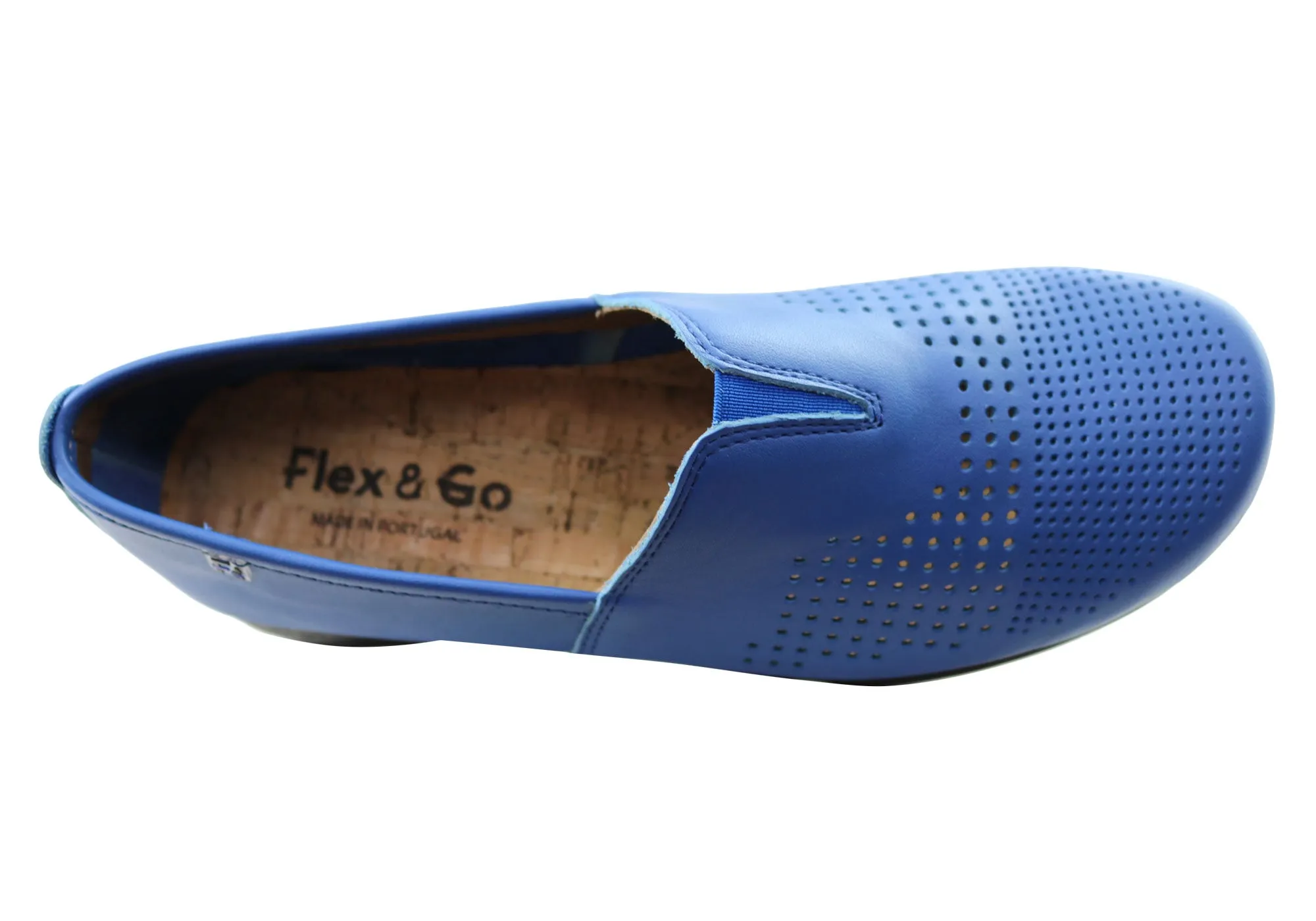 Flex & Go Ambrozia Womens Comfortable Leather Shoes Made In Portugal