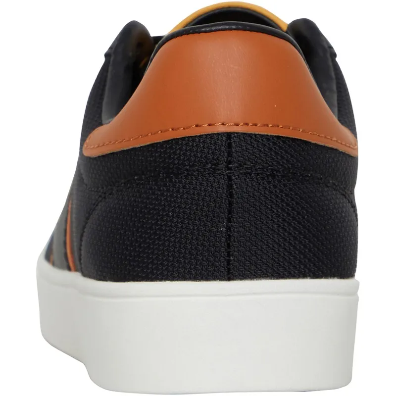 Fred Perry Spencer Textured Poly Trainers Black