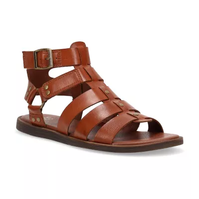 Frye and Co. Womens Dahlia Ankle Strap Gladiator Sandals