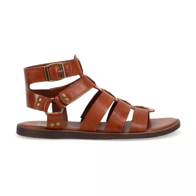 Frye and Co. Womens Dahlia Ankle Strap Gladiator Sandals